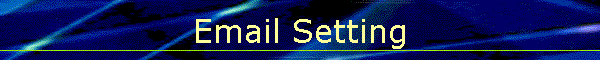 email setting